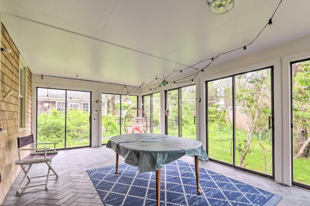 Walk to Main Street Cottage with Sunroom in Hyannis